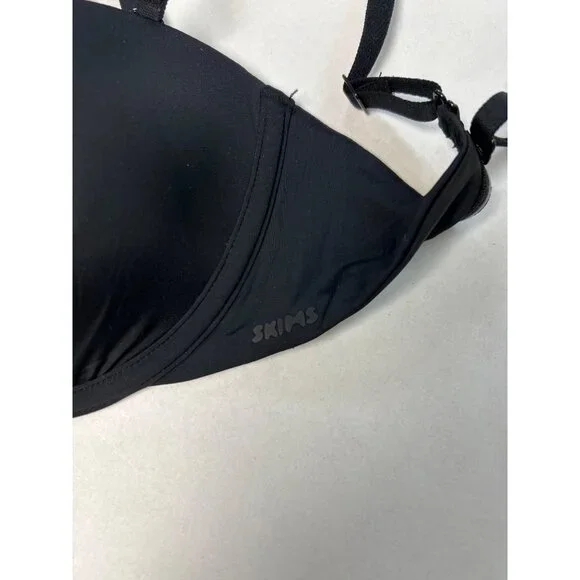 SKIMS Multi-Way Bra Underwire Bra Onyx Size 34D NWT - Picture 10 of 11